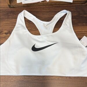 Nike Women's White Sports Bra